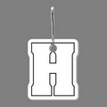 Zippy Clip & Capital Letter "H" Tag